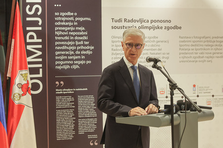 Zbrane je nagovoril tudi Franjo Bobinac, predsednik Olimpijskega komiteja Slovenije